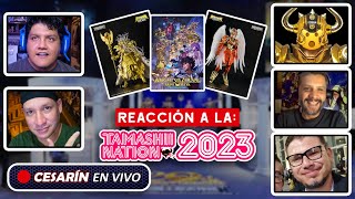 TAMASHII NATIONS 2023  REACCIÓN EN VIVO [upl. by Nosned355]