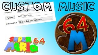 How to Import Songs in Super Mario 64 Using SM64 Editor [upl. by Rinna815]