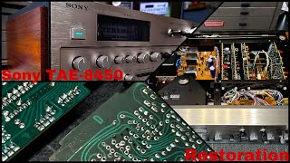 Sony TAE8450 High End Preamplifier Restoration [upl. by Hadwyn]