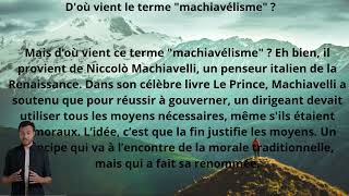 Personnalité Machiavélique Qui sont ils [upl. by Roydd8]