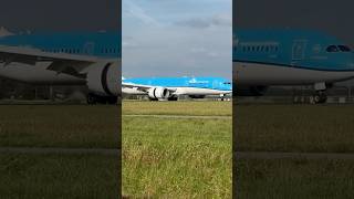 BOEING 7879 DREAMLINER KLM BEIJING TO AMSTERDAM LANDING SCHIPHOL  PLANE SPOTTING  PHBHH [upl. by Naawaj]