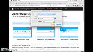 How to make Full Web Page Screenshots Firefox  Mac Os X [upl. by Ashia]