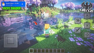 Ultimate Shaders Mcpe v12080  121 Shaders Minecraft PE Mcpe 120 [upl. by Jabe]