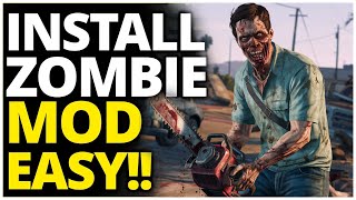 GTA 5 Zombie Mod 2024 v3274  How To Install ZOMBIE MOD EASY INSTALL Simple Zombie Mod [upl. by Samuella524]