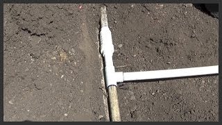 How to quotTee Inquot to a PVC sprinkler line with a Quick Fix coupling [upl. by Atinuahs192]