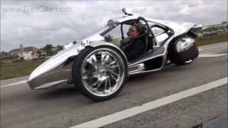 The Worlds First Chrome Campagna Trex Test Drive  South Beach wwwTrexCitecom [upl. by Asselem247]