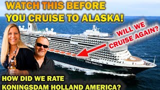 REVIEW OF HAL KONINGSDAM Cruise to Alaska from Vancouver BC  alaskacruise  hollandamerica [upl. by Suilmann]