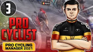 UNE GROSSE CHUTE MAIS PAS QUE 3 PRO CYCLIST  Pro Cycling Manager 2021 [upl. by Eiramanna]