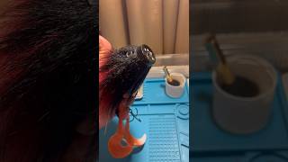 Наш размерчик 🎣☝️😎 handmade fishing mouse fish video bucktail pikefishing [upl. by Tarton]