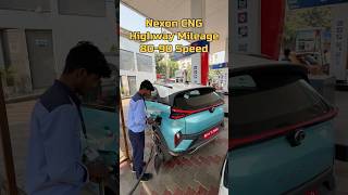 Nexon CNG 1 KG Mileage Test On Highway  This is Max Mileage [upl. by Rourke]