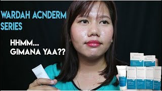 REVIEW JUJUR PRODUK WARDAH ACNEDERM SERIES [upl. by Kaitlyn663]