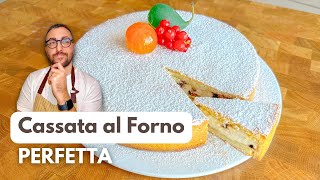 Cassata al Forno fatta in casa [upl. by Sheline]