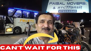 The Wait is Over for Tekken 250 CC Adventure Motorbike  Hyderabad to Islamabad on Faisal Movers [upl. by Blondie]