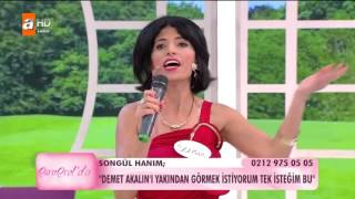 Esra Erol da  Songül den Çalkala Performansi [upl. by Alverson]