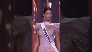 Miss Venezuela Traje de Gala  Miss Universe 2024 missuniverse missvenezuela [upl. by Adnamra]