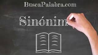 SINÓNIMOS  Tipos de Sinónimos  Diccionarios de Sinónimos [upl. by Erodoeht]