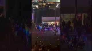 Police Motorcycle Crashes into Parade Spectators [upl. by Teeniv]