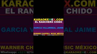 karaoke brazeros musical  el ranchero chido karaokemex [upl. by Renard]