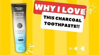 Review of Activated Charcoal Toothpaste for Whitening Teeth [upl. by Pontius]