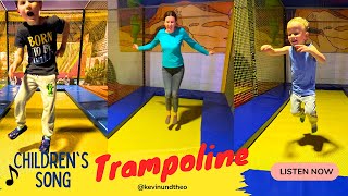 Trampoline  Trampoline quotJump  Jump  Jumpquot  Kids Song [upl. by Halonna586]