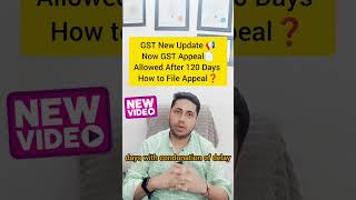 Process after Filing GST Appeal  Form GST DRC 07  Appeal to Appellate Authority  GST APL 02 [upl. by Harat]