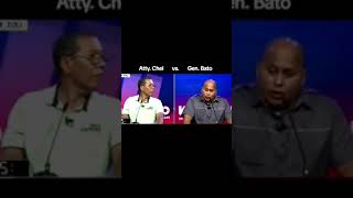 Atty Chel Diokno Vs Gen Bato 2019 Senatorial Debate [upl. by Cichocki39]