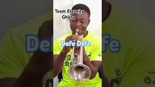 Team Eternity Ghana  Defe Defe song played by Godzilla Trumpet soundgod heavenssongl [upl. by Eekcaj]