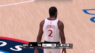 NBA 2K25 Emirates NBA Cup 🏆 Mode  WARRIORS vs CLIPPERS 4TH QTR GAMEPLAY [upl. by Arriat]