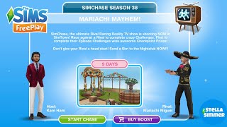 🏃🏻‍♀️ Simchase Season 38 Mariachi Mayhem 🇲🇽 The Sims Freeplay [upl. by Ainahpets694]