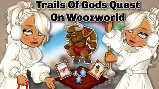 Woozworld Where To Find The Beast In Gold MineCook The Banquet Quest [upl. by Swiercz911]