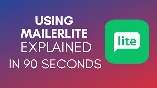 How To Use MailerLite 2025 [upl. by Mateya417]