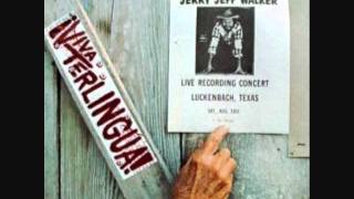 Jerry Jeff Walker  Backsliders Wine [upl. by Siddra73]