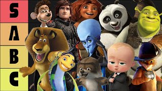 All DreamWorks Animation Movies Ranked [upl. by Netsrijk791]