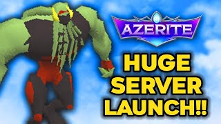 The Custom RSPS Launch with 300 Players Azerite RSPS [upl. by Massimo200]