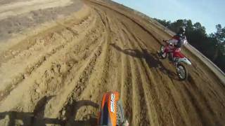 ktm 150 at wide open mx in raeford nc [upl. by Yelmene]