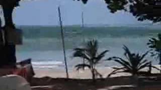 GIANT Tsunami is hitting the beach Best Tsunamivideo ever [upl. by Eicart]