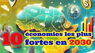 Classement de lAlgérie  Les 10 économies les plus fortes d’Afrique 2030 [upl. by Nerek]