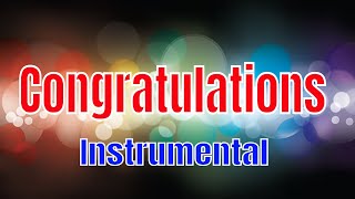 Congratulations Instrumental Status  Cliff Richard congratulations and celebrations Joyson Miranda [upl. by Nynnahs]