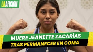 Muere boxeadora mexicana Jeanette Zacarías tras permanecer en coma por varios días [upl. by Ribak]