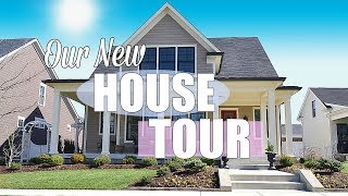 NEW HOUSE TOUR  Simply Allie [upl. by Lemra639]