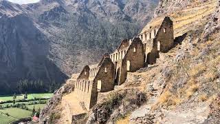 Pinkuylluna Inca ruins Ollantaytambo [upl. by Stralka]