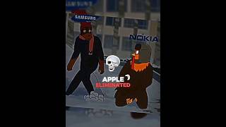 The Ultimate fight  nokia samsung apple edit [upl. by Aekal]