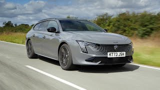 Peugeot 508 SW Review of the Updated Model [upl. by Einnaj575]