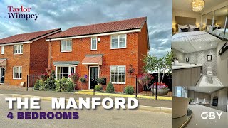 Tour Taylor Wimpey’s The Manford an exclusive 4 Bedroom Home  Bingham Gate [upl. by Arreip286]