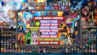 One Piece Mugen Android Full Characters [upl. by Ahcirt519]