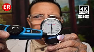 🌟ASMR MEDICAL EYE EXAM IN MY OFFICE [upl. by Brandwein973]