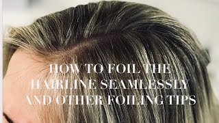 Full Head Foiling Hair Foiling ytshorts youtubeshorts [upl. by Bindman722]