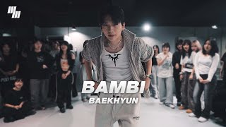 BAEKHYUN  Bambi DANCE  Choreography by 양어진 YURJIN  LJ DANCE STUDIO [upl. by Alyahc]