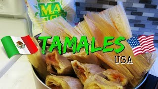 Mexican Tamales easy recipe in USA Maseca I Lorentix [upl. by Weisberg]