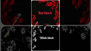 ♥️Red black vs white black 🖤 heels gown food subscribe ytshort mishus glitter world🌎 [upl. by Salome]